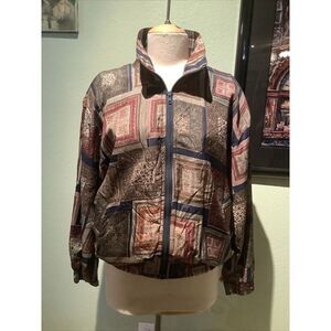 Bogari Ladies Bomber Jacket Size M